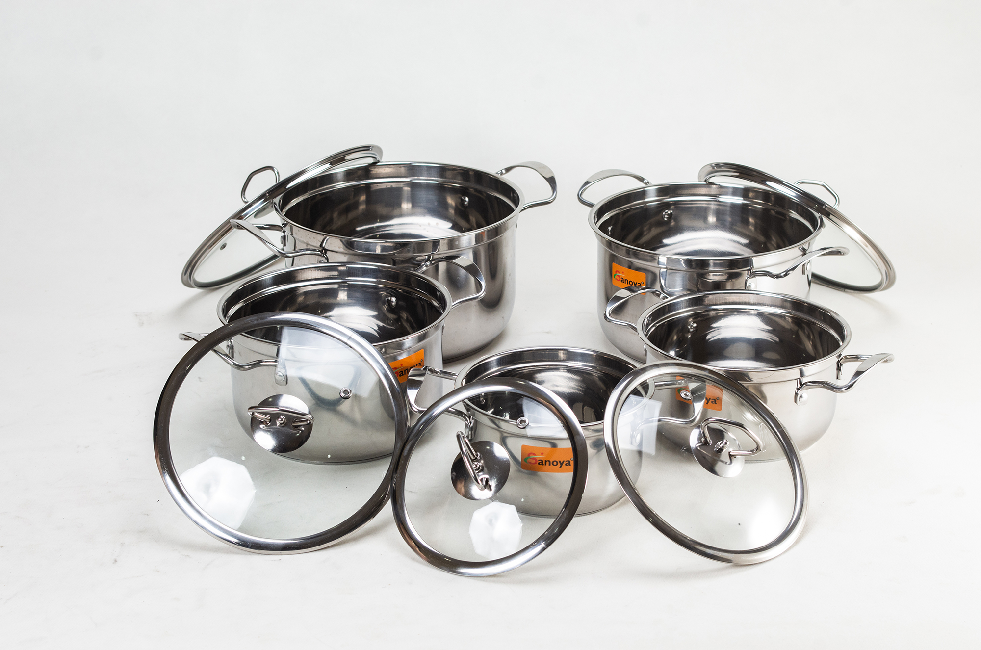 SOUP POT STAINLESS 5 SET