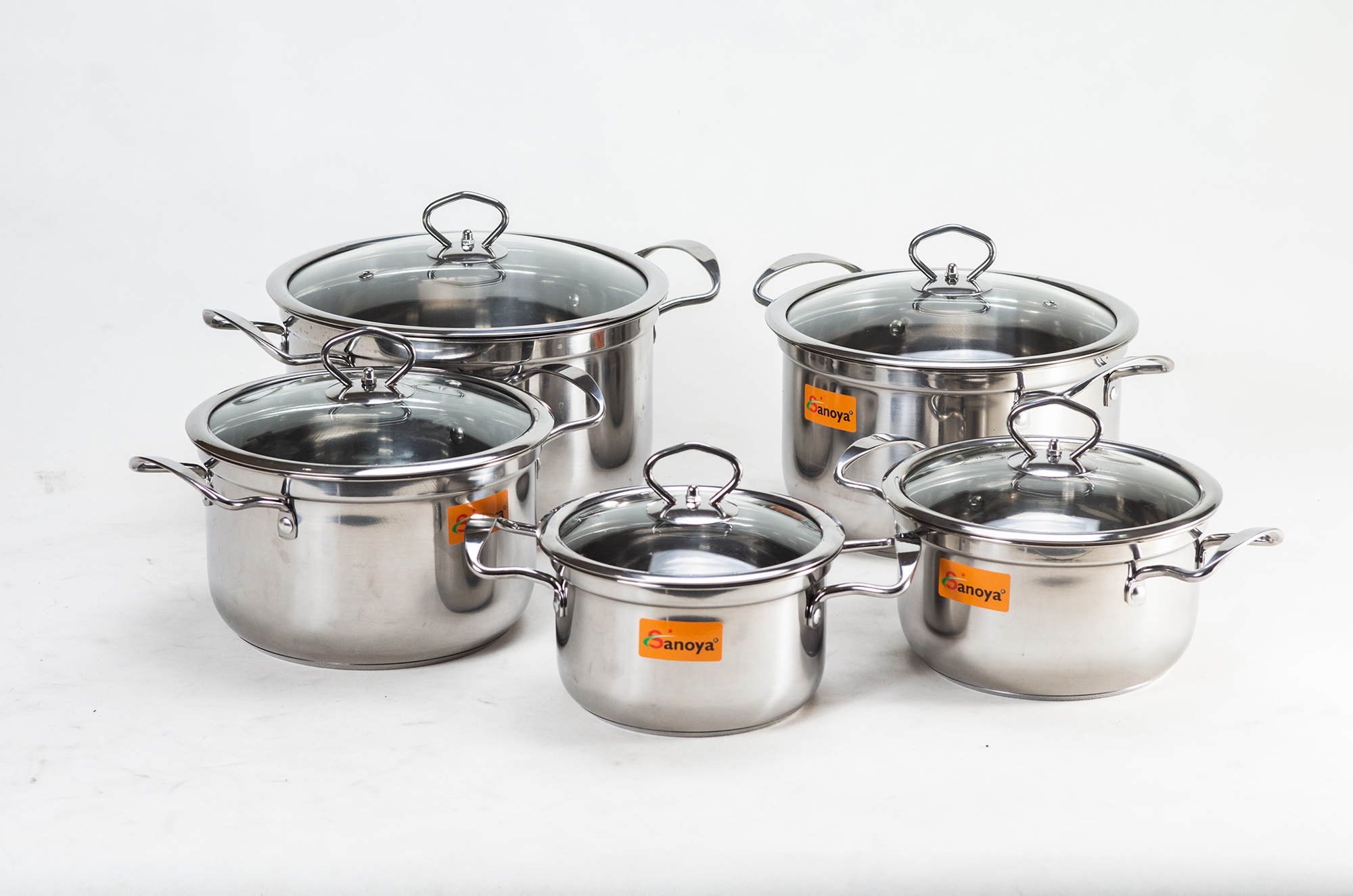 SOUP POT STAINLESS 5 SET