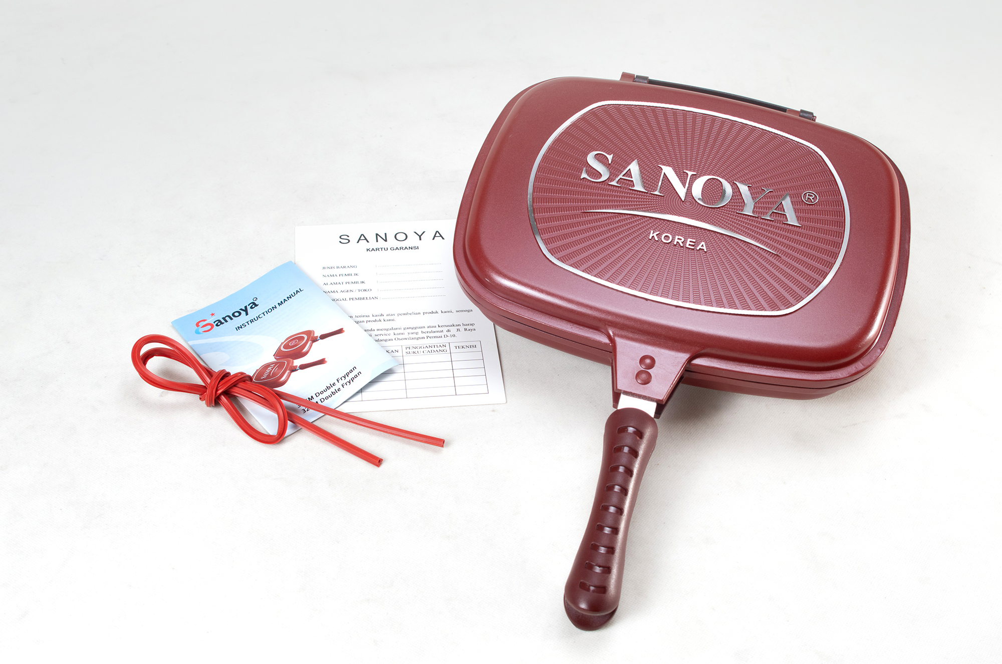DOUBLE FRY PAN SANOYA 32 CM