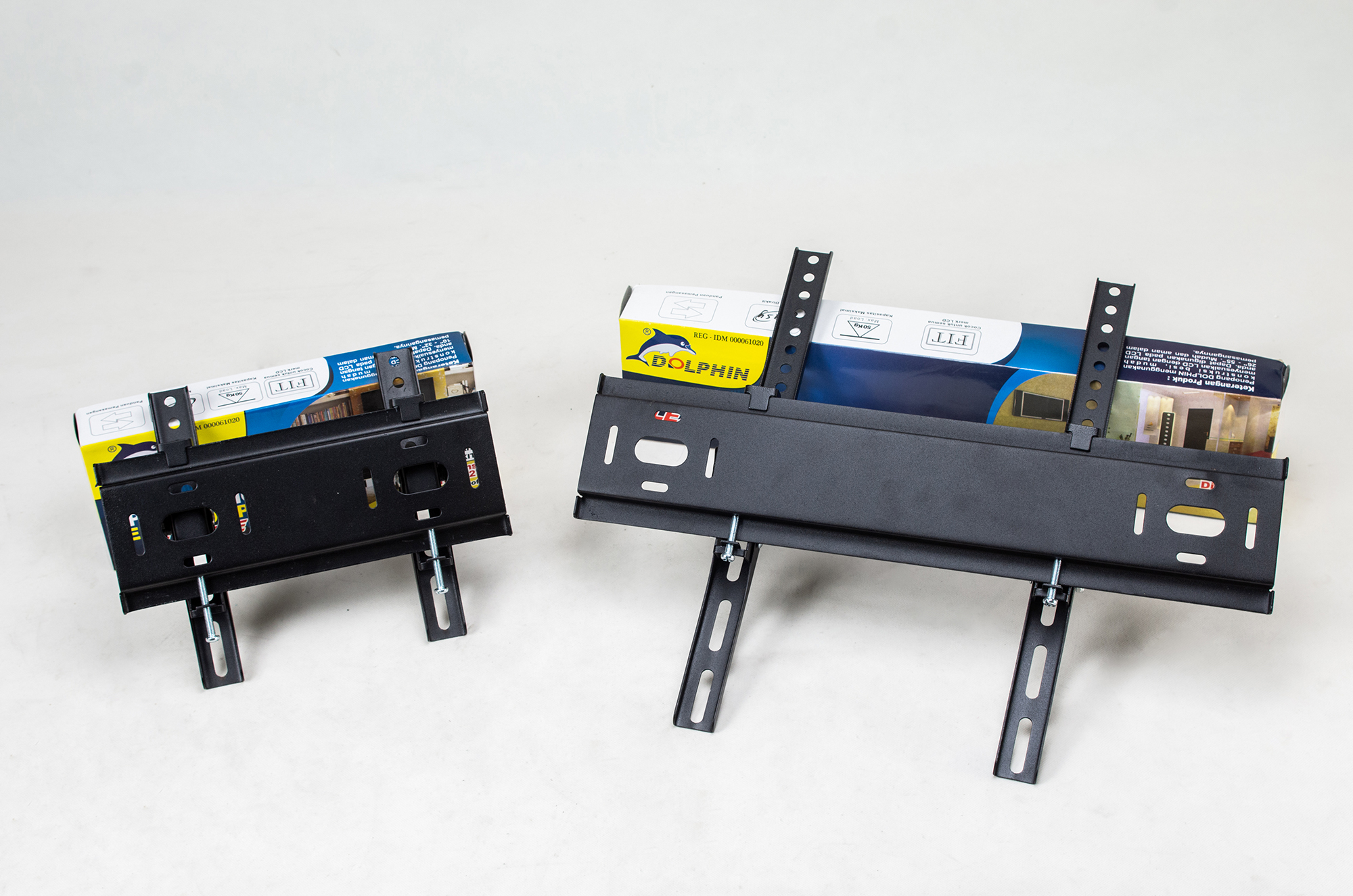 BRACKET TV DOLPHIN FLEXIBLE 10-32 INC