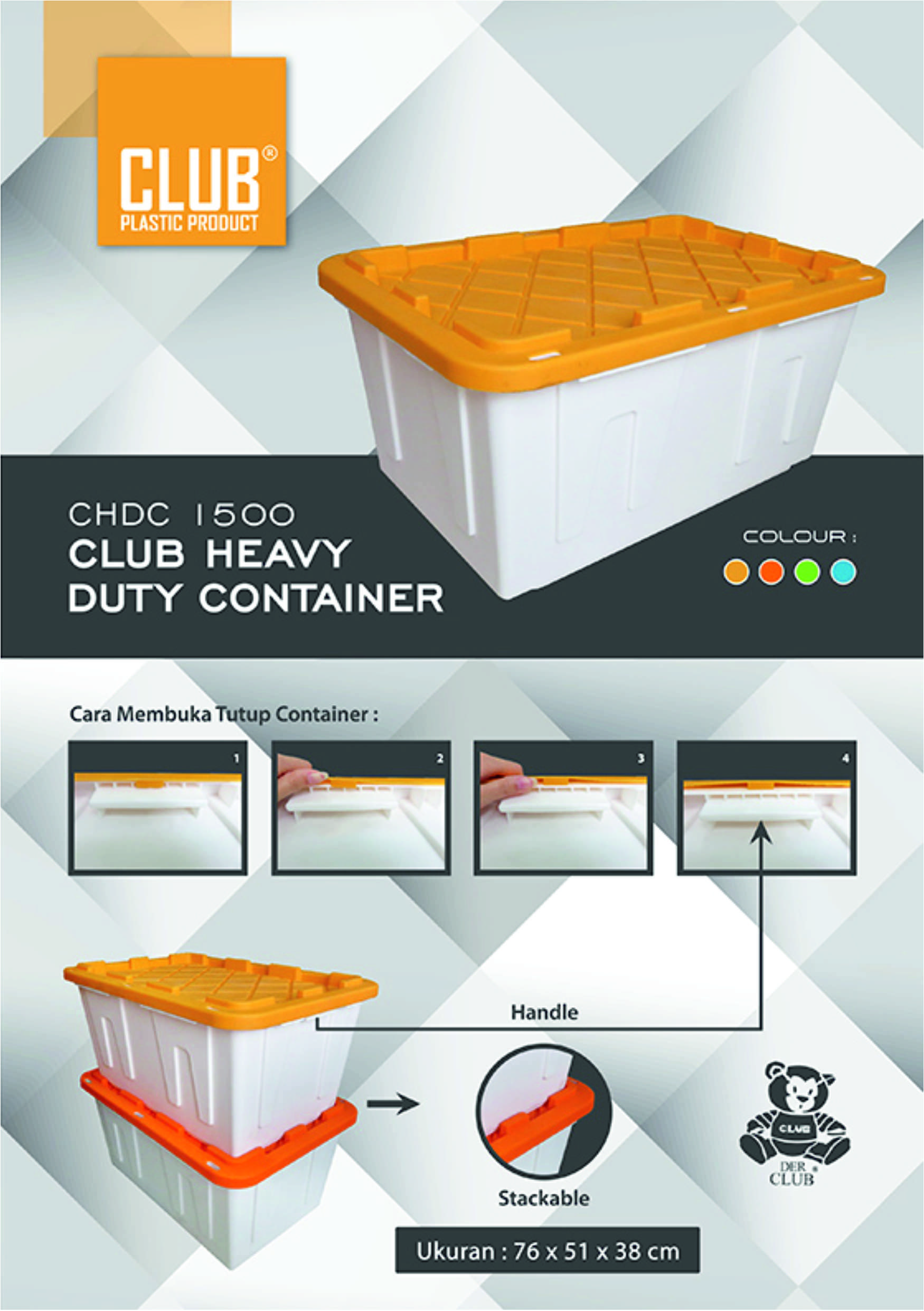 CLUB HEAVY DUTY CONTAINER