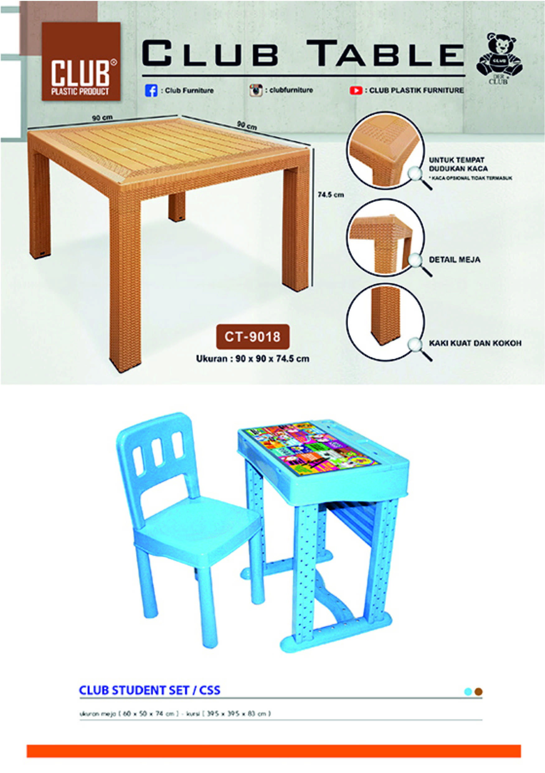 CLUB TABLE